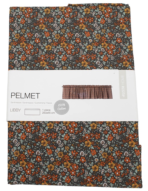 RUSTA HOME Pelmet kappaverho, 250x45 cm - Verhot ja kapat - 10105639068 - 0