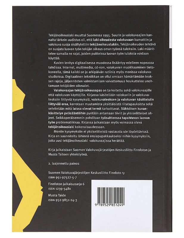 Valokuvaajan tekijänoikeusopas - Vuorenmaa - Kirja lahjaksi - 10105639081 - 1
