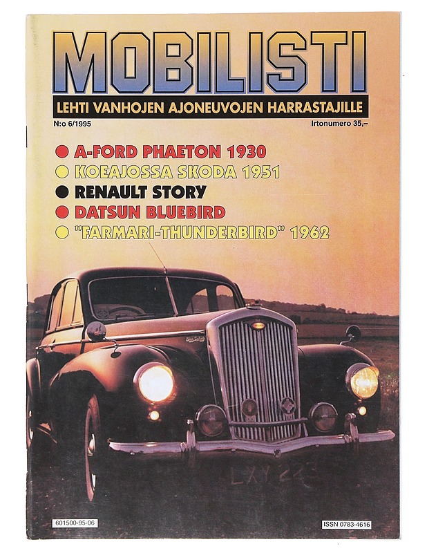 Mobilisti N:o 6/1995 - Lehdet - 10105639086 - 0