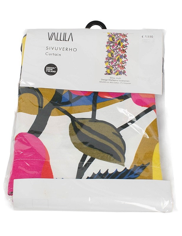 VALLILA Sima sivuverho, 140x250 cm - Designsuosikit - 10105639087 - 0