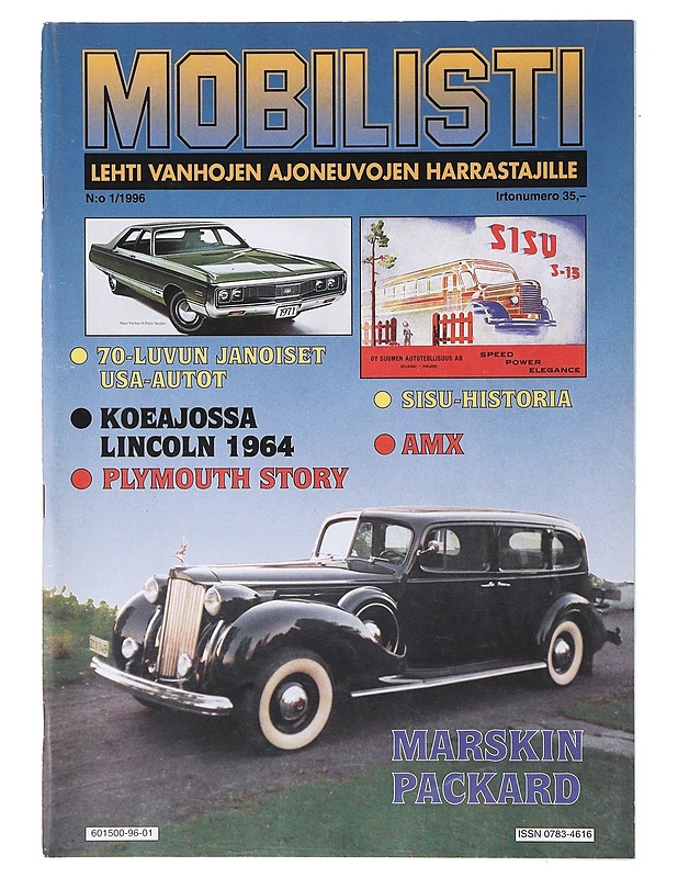 Mobilisti N:o 1/1996 - Lehdet - 10105639099 - 0