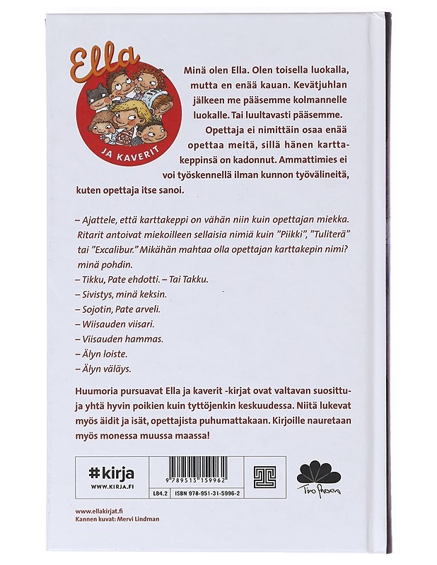 Ella ja kadonnut karttakeppi - Timo Parvela - Lastenkirjat - 10105639097 - 1