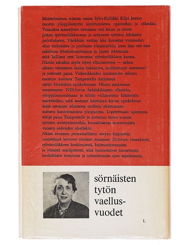 Sörnäisten tytön vaellusvuodet - Sylvi-K. - Romaanit ja novellit - 10105639123 - 1