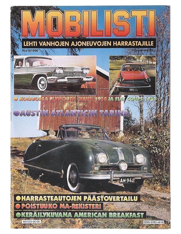 Mobilisti N:o 6/1996 - Lehdet - 10105639168 - 0