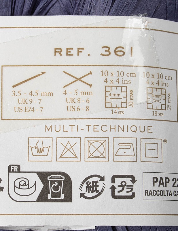 DMC Eco Vita Raffia paperilanka, 50 g - Käsityö - 10105639167 - 1