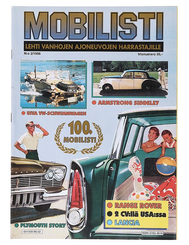 Mobilisti N:o 2/1996 - Lehdet - 10105639174 - 0