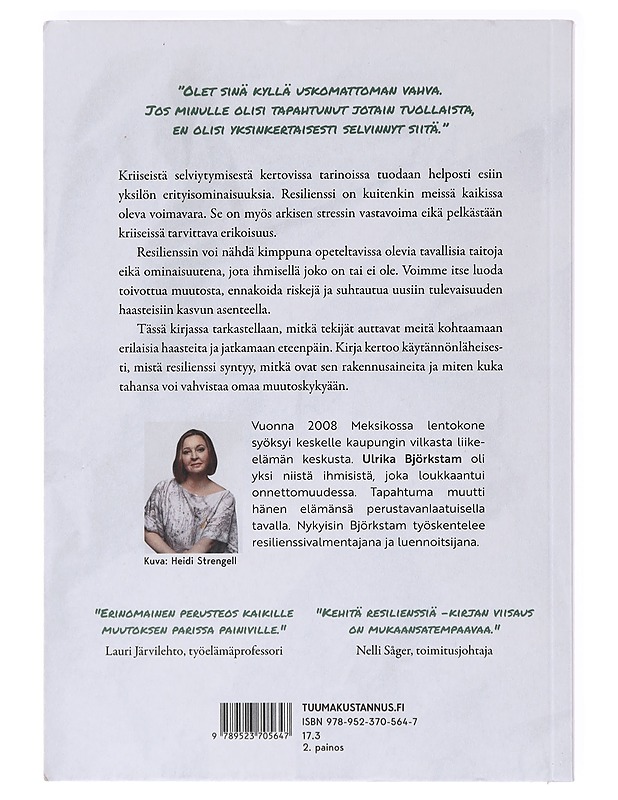 Kehitä resilienssiä - Ulrika Björkstam - Tietokirjat ja oppaat - 10105639195 - 1