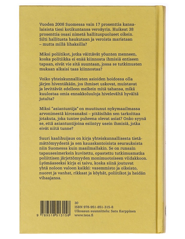 Suuri kaalihuijaus  - Tommi Uschanov - Tietokirjat ja oppaat - 10105639247 - 1