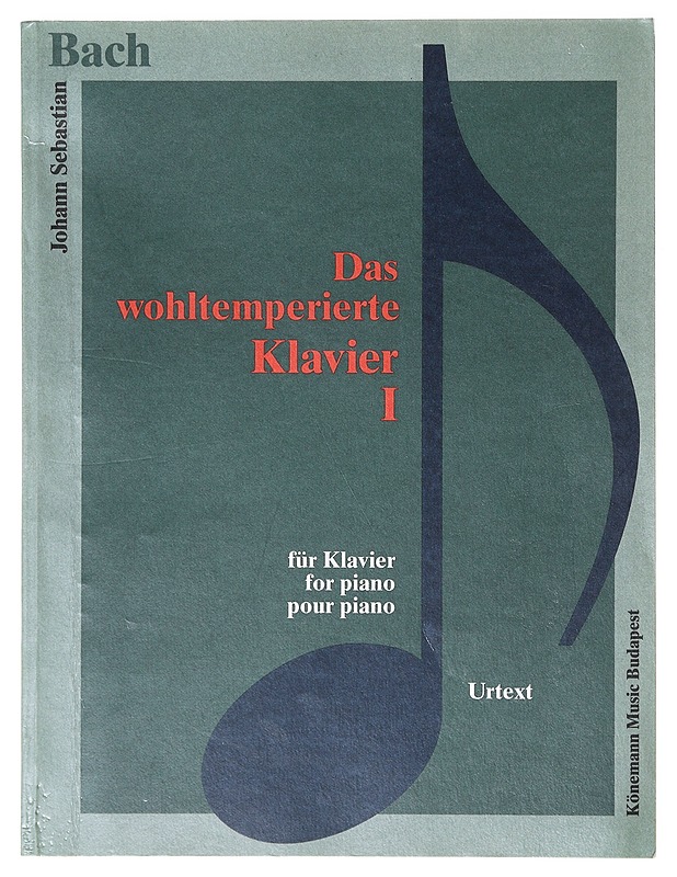 Das wohltemperierte Klavier I - Johann S. Bach - Musiikki- ja elokuvakirjat - 10105639277 - 0
