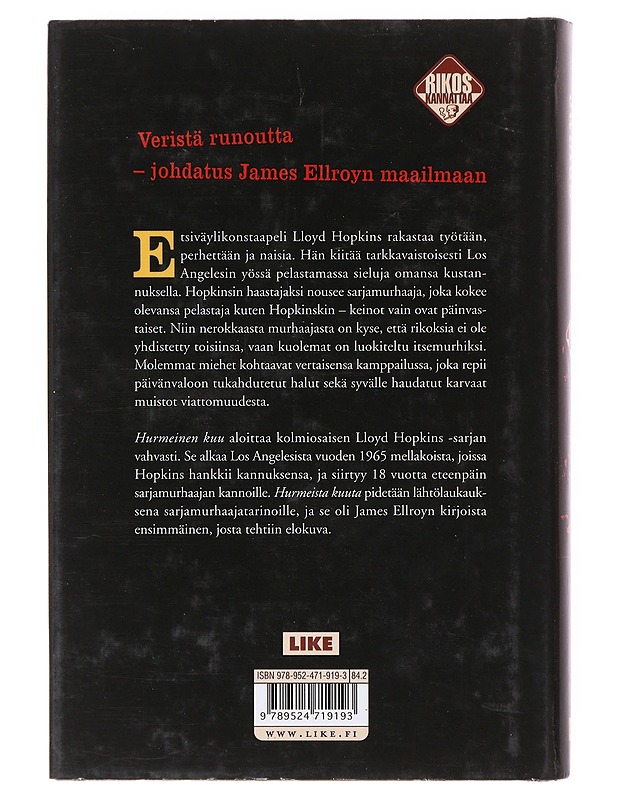 Hurmeinen kuu - Ellroy, James - Jännitys ja dekkarit - 10105639486 - 1