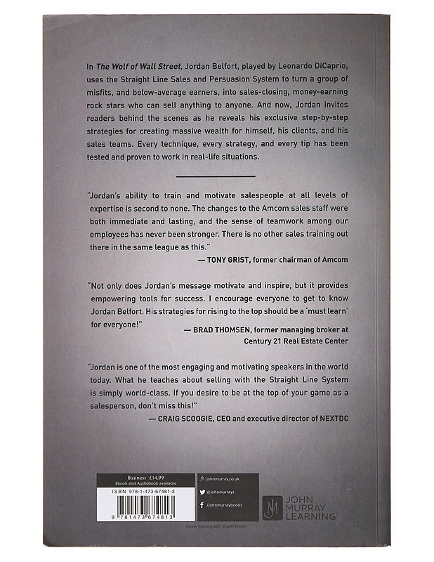 Way of the wolf : straight line selling : master the art of persuasion, influence, and success - Jordan Belfort - Tietokirjat ja oppaat - 10105639520 - 1