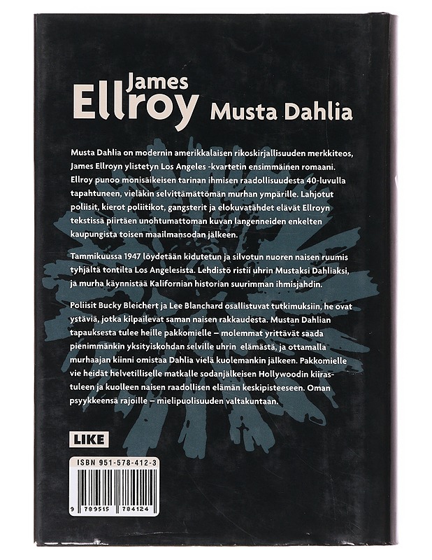 Musta dahlia - James Ellroy - Jännitys ja dekkarit - 10105639533 - 1