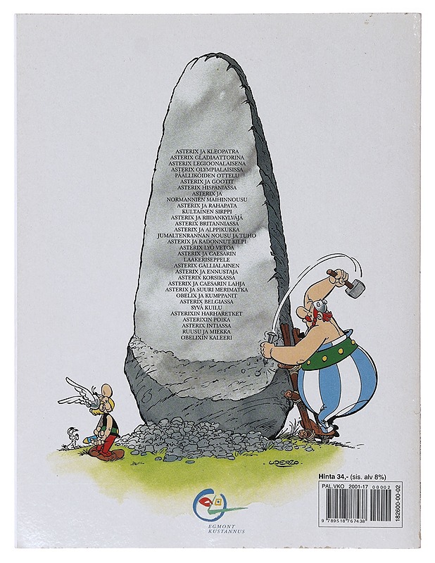 Asterix ja suuri merimatka - Goscinny, René - Lastenkirjat - 10105639589 - 1