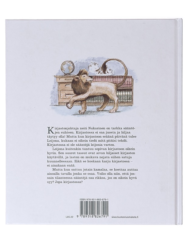Kirjaston leijona - Knudsen, Michelle - Lastenkirjat - 10105639591 - 1