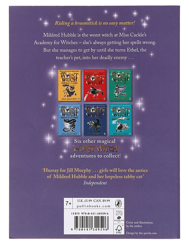 The worst witch - Jill Murphy - Lastenkirjat - 10105639610 - 1