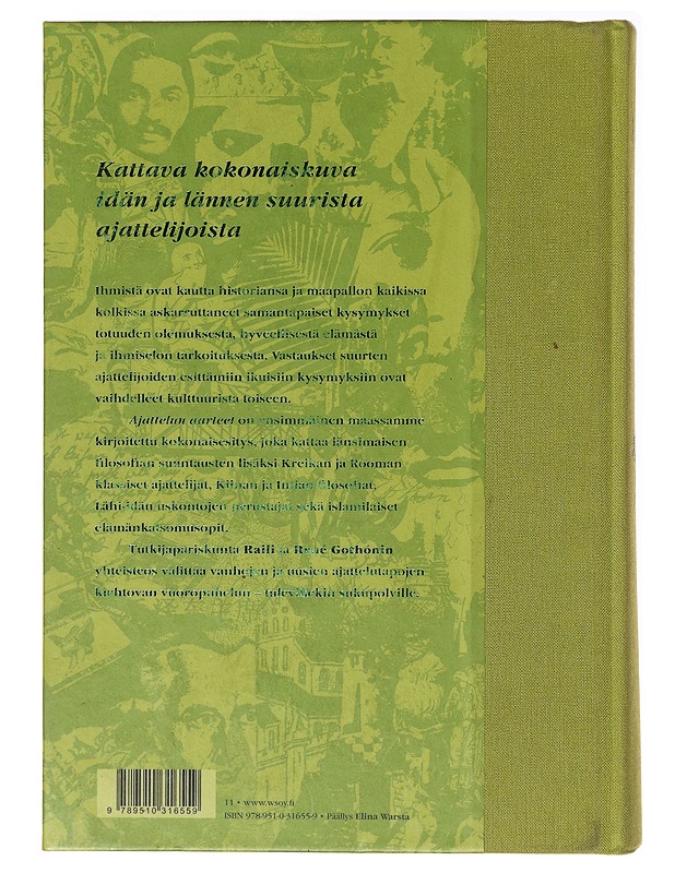 Ajattelun aarteet - Gothóni, Raili - Historiakirjat - 10105639625 - 1