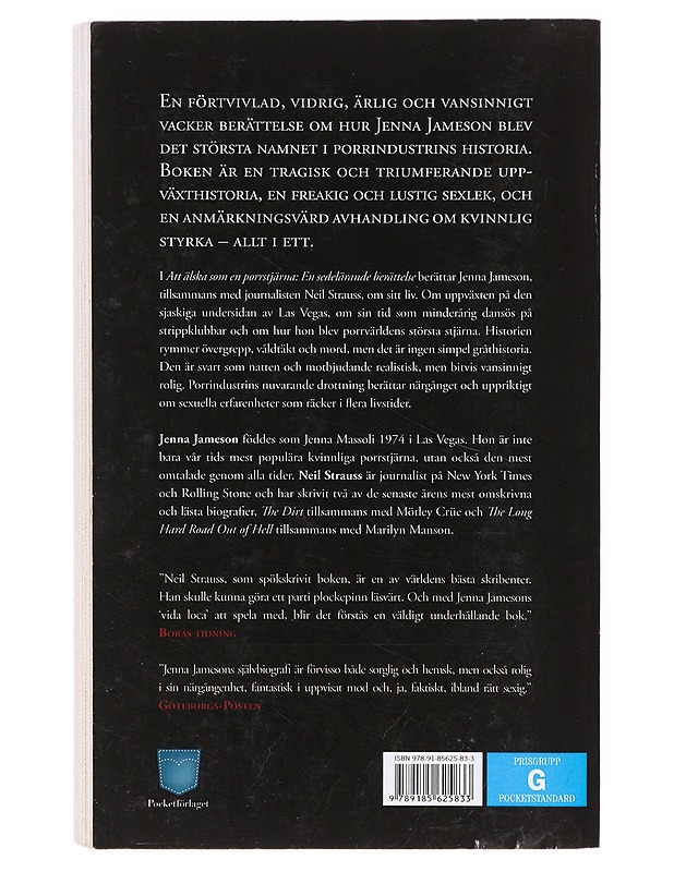 Att älska som en porrstjärna - Neil Strauss & Jenna Jameson - Elämäkerrat ja muistelmat - 10105639632 - 1