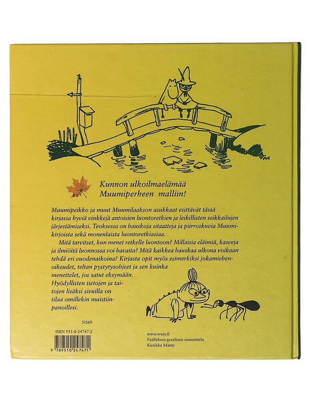 MUUMIPEIKON LUONTORETKI - Malila, Sami - Lastenkirjat - 10105639631 - 1