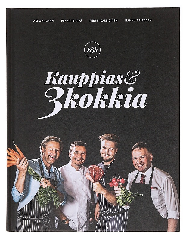 Kauppias ja 3 kokkia - Wahlman, Aki - Tietokirjat ja oppaat - 10105639650 - 0