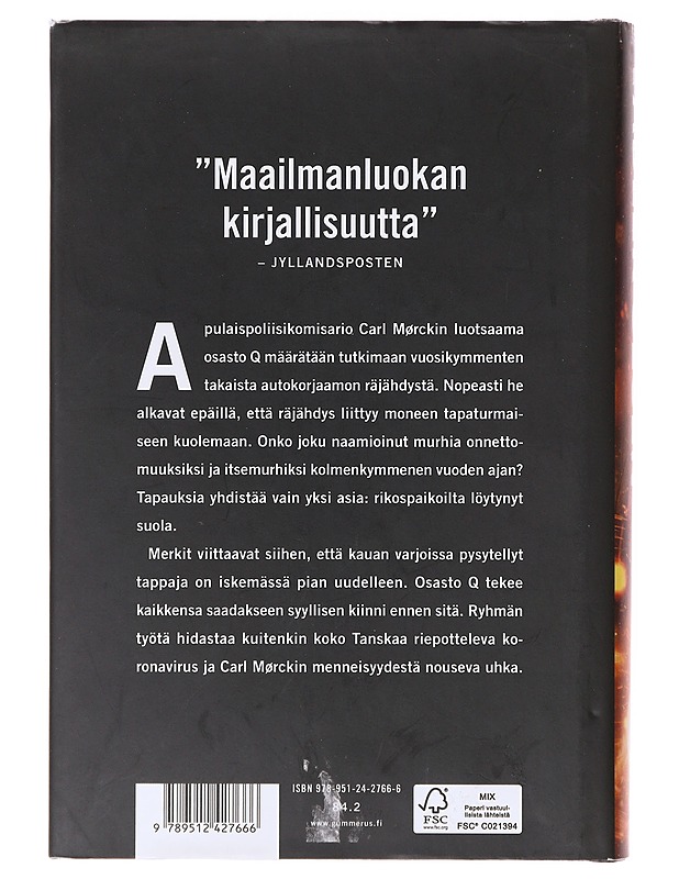 Natriumkloridi - Adler-Olsen, Jussi - Romaanit ja novellit - 10105639671 - 1