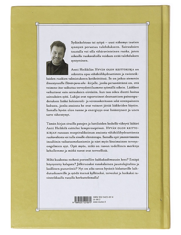 Hyvän olon keittokirja  - Antti Heikkilä - Ruokakirjat - 10105639686 - 1
