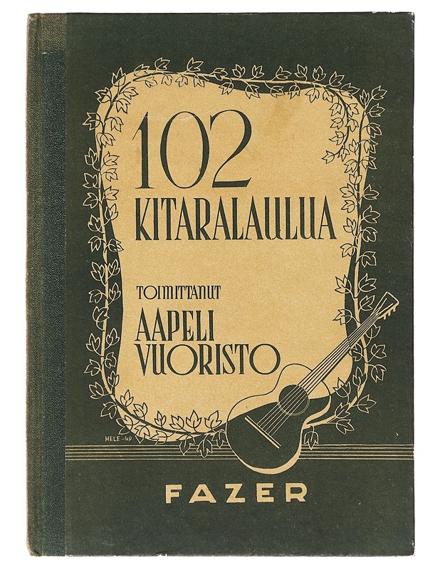 102 kitaralaulua - Aapeli Vuoristo - Tietokirjat ja oppaat - 10105639698 - 0