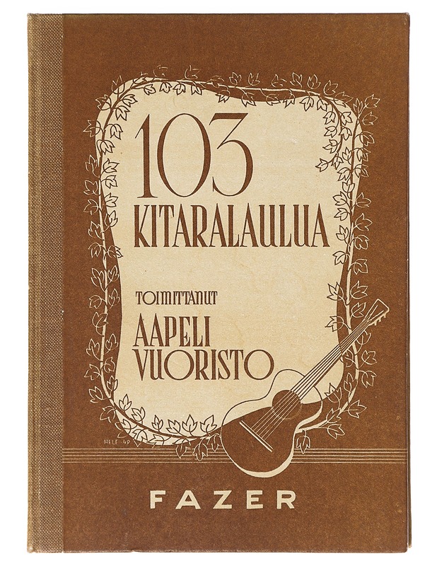103 Kitaralaulua - Aapeli Vuoristo - Tietokirjat ja oppaat - 10105639701 - 0