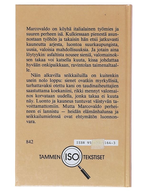Marcovaldo eli Vuodenajat kaupungissa - Calvino, Italo - Romaanit ja novellit - 10105639703 - 1