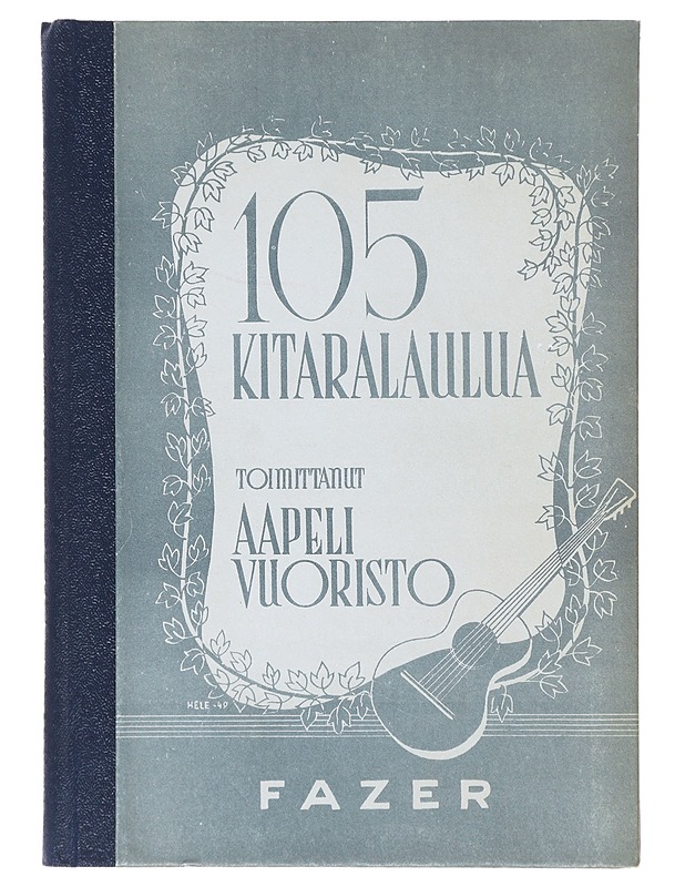 105 Kitaralaulua - Aapeli Vuoristo - Tietokirjat ja oppaat - 10105639709 - 0