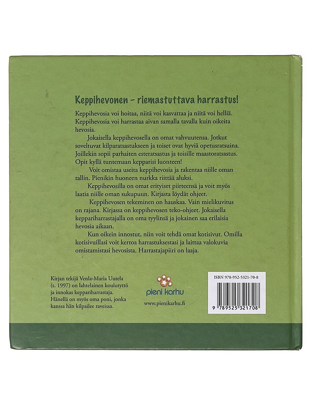 Keppari / keppihevosten maailma - Uutela, Venla-Maria - Tietokirjat ja oppaat - 10105639712 - 1