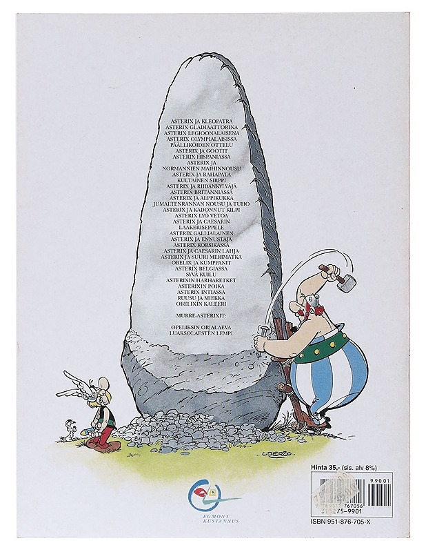 Asterix ja Kallija tyttölöi - R. Goscinny ja A. Uderzo - Lastenkirjat - 10105639711 - 1