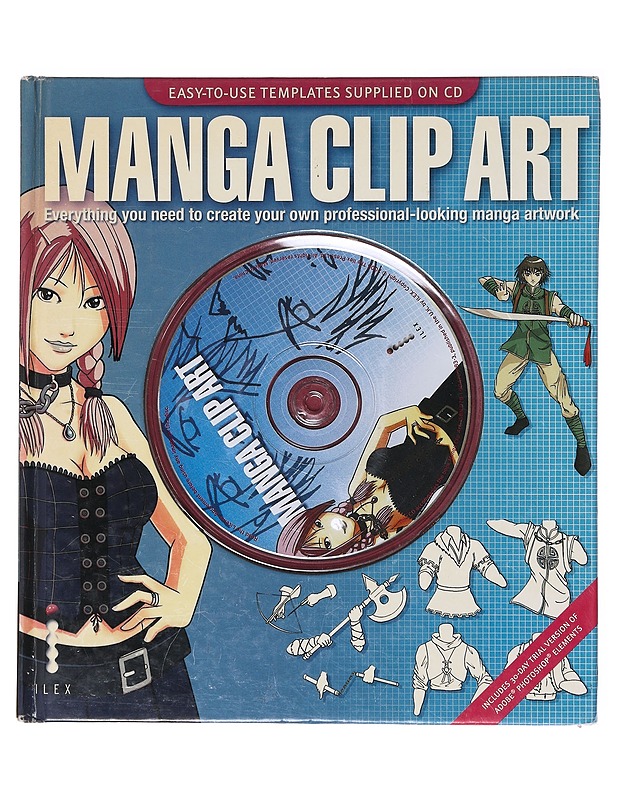 Manga clip art : everything you need to create your own professional-looking manga artwork - Hayden Scott-Baron - Sarjakuvat - 10105639750 - 0