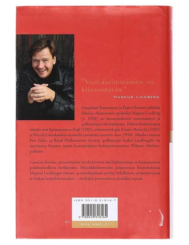 Chaconne : Magnus Lindberg ja uusi musiikki - Stenius, Caterina - Elämäkerrat ja muistelmat - 10105639784 - 1