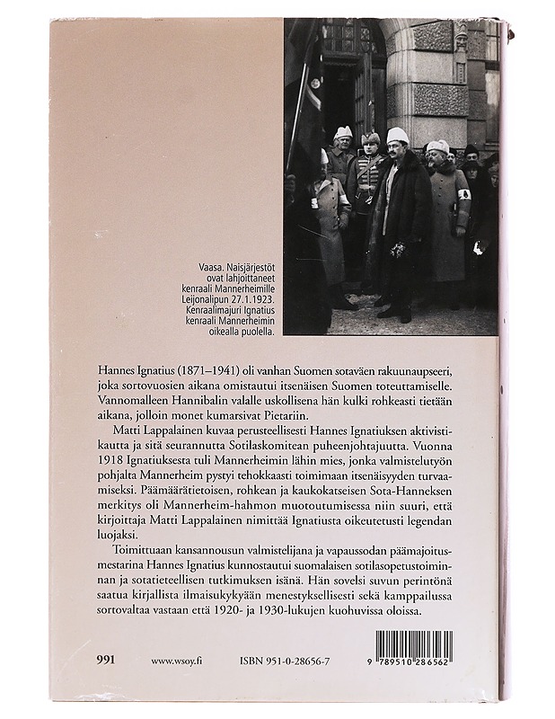 Hannes Ignatius / Mannerheimin harmaa eminenssi - Matti Lappalainen - Elämäkerrat ja muistelmat - 10105639820 - 1