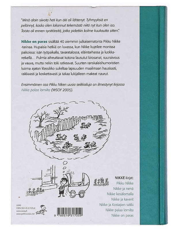 Pikku Niken uudet seikkailut 2 : Nikke on paras - Goscinny, 1926-1977 - Lastenkirjat - 10105639828 - 1