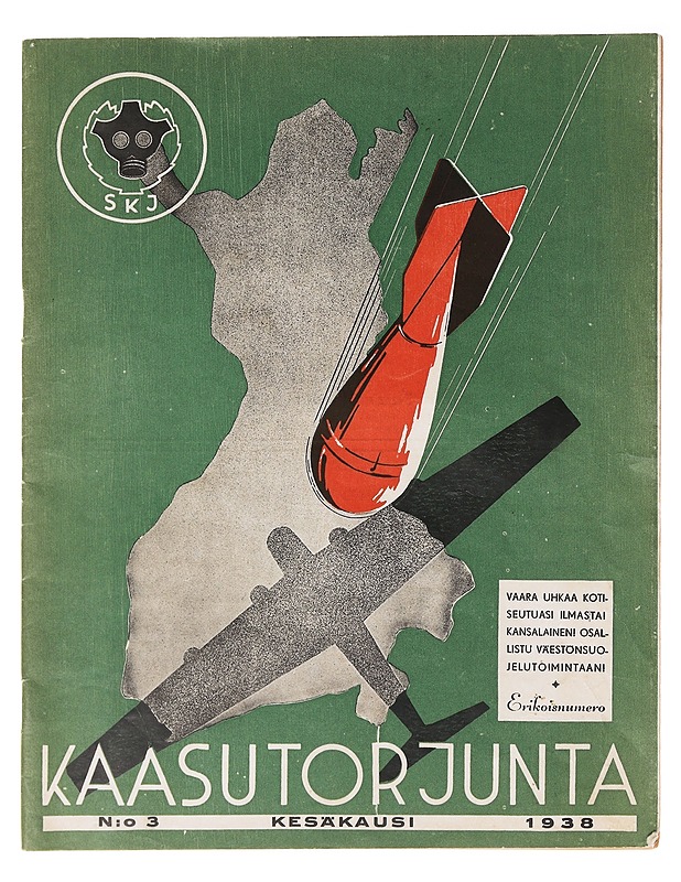 Kaasutorjunta no 3 kesäkausi 1938  - Lehdet - 10105639850 - 0