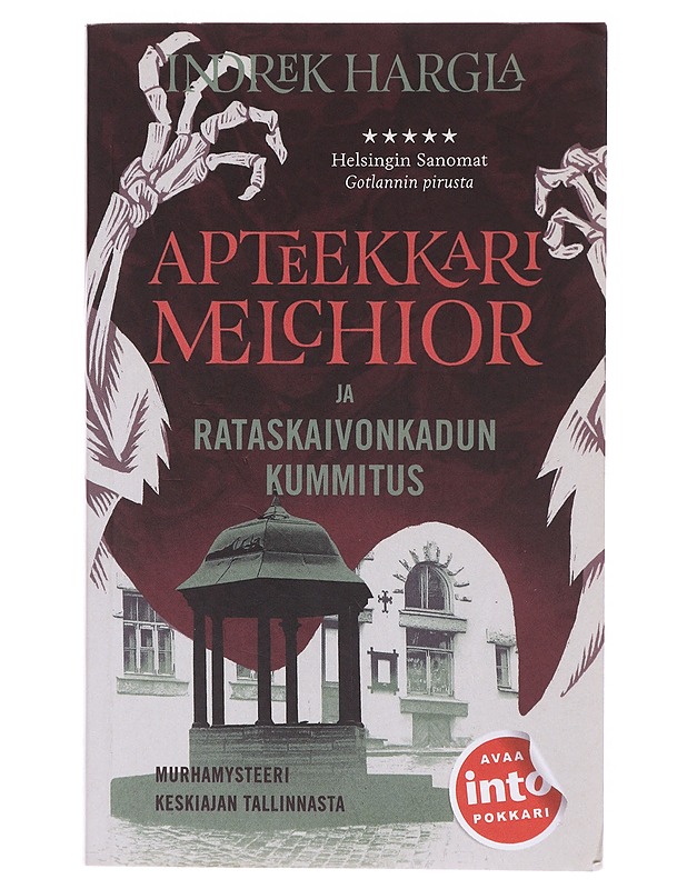 Apteekkari Melchior ja Rataskaivonkadun kummitus - Hargla, Indrek - Romaanit ja novellit - 10105639873 - 0