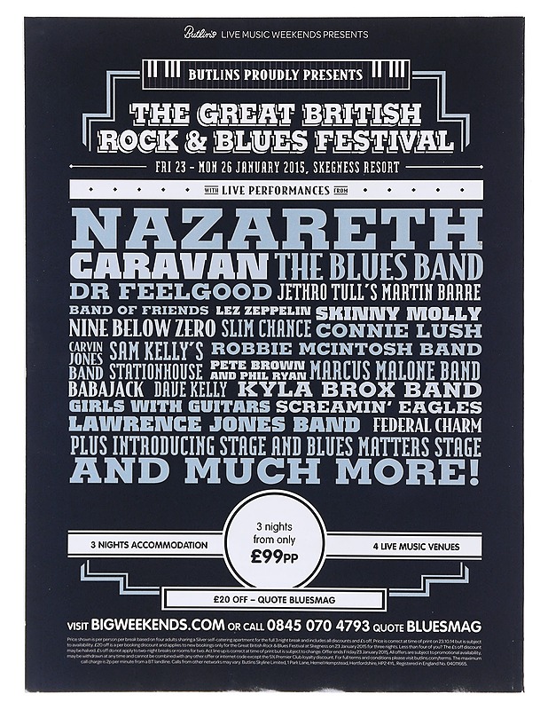 The Blues Magazine N:o 11/2014, issue 17 - Ed Mitchell - Lehdet - 10105639878 - 1