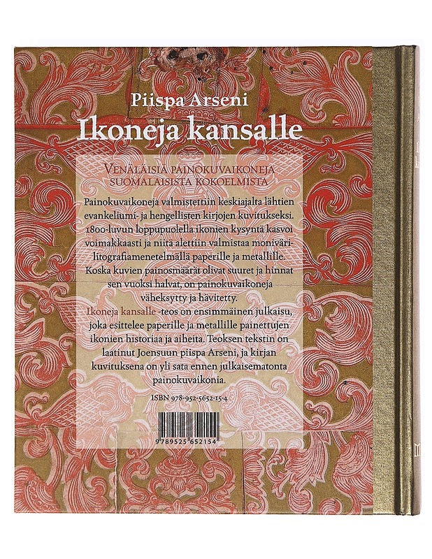 Ikoneja kansalle - Arseni, Kuopion ja Karjalan metropoliitta - Historiakirjat - 10105639882 - 1