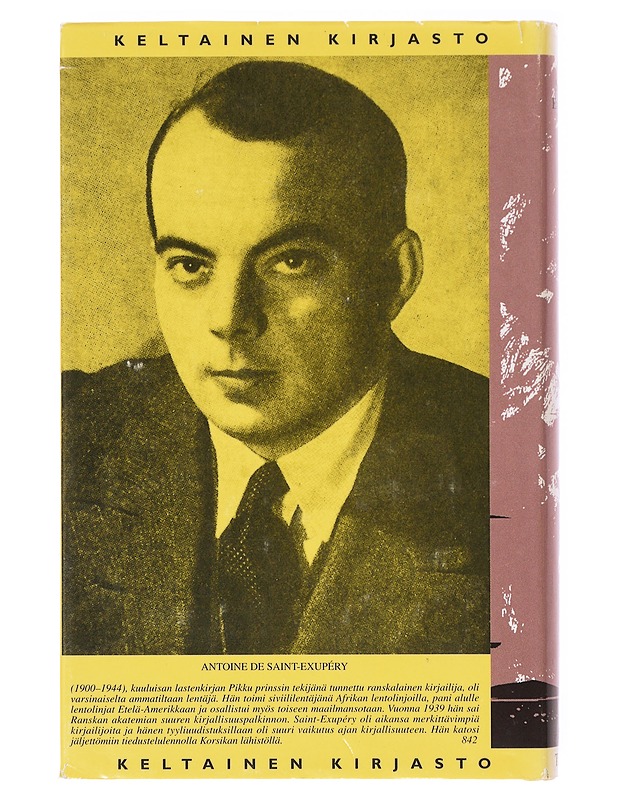 Siipien sankari ; Yölento - Saint-Exupéry, Antoine de - Romaanit ja novellit - 10105639898 - 1