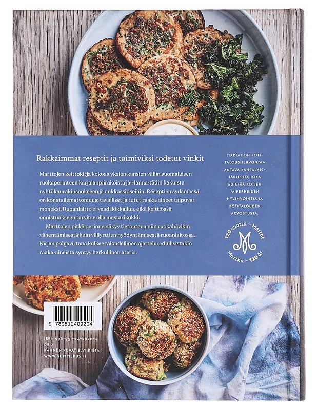 Martat - keittokirja : innostu ja onnistu keittiössä - Rista, Elvi - Ruokakirjat - 10105639897 - 1