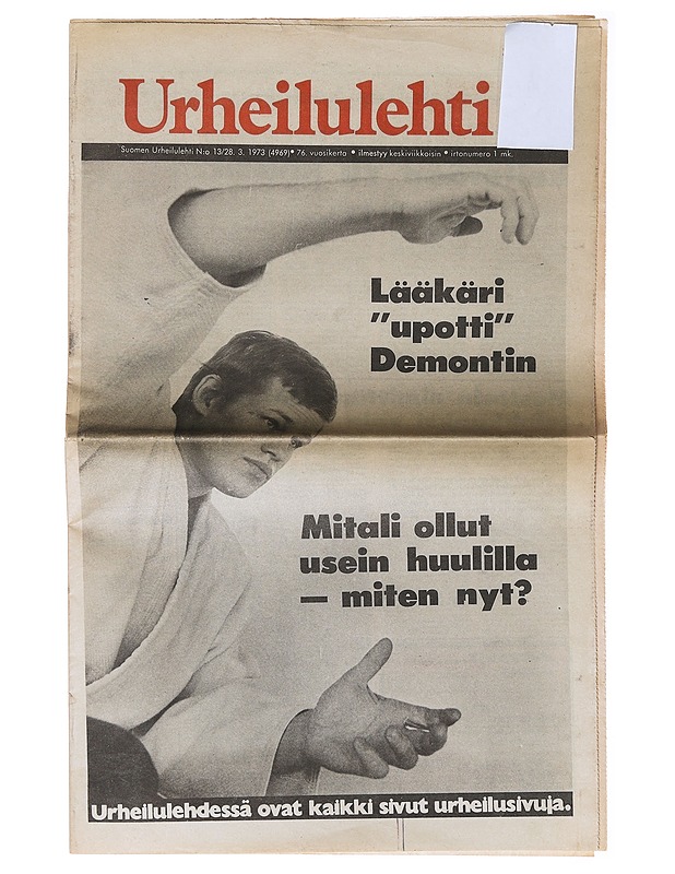 Suomen Urheilulehti no 13/28 3. 1973   - Lehdet - 10105639903 - 0