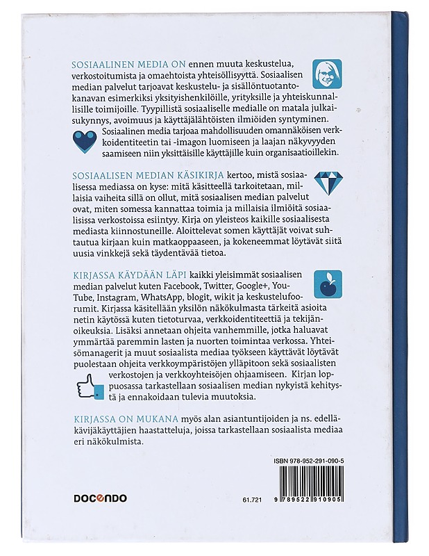 Sosiaalisen median käsikirja - Harto Pönkä - Tietokirjat ja oppaat - 10105639908 - 1