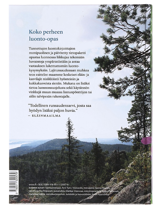 Suuri suomalainen luonto-opas - Halkka, Antti - Tietokirjat ja oppaat - 10105639910 - 1