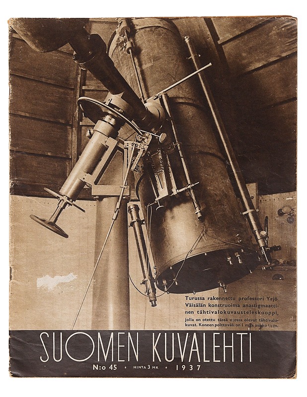 Suomen Kuvalehti N:o 45/1937 - Lehdet - 10105639912 - 0