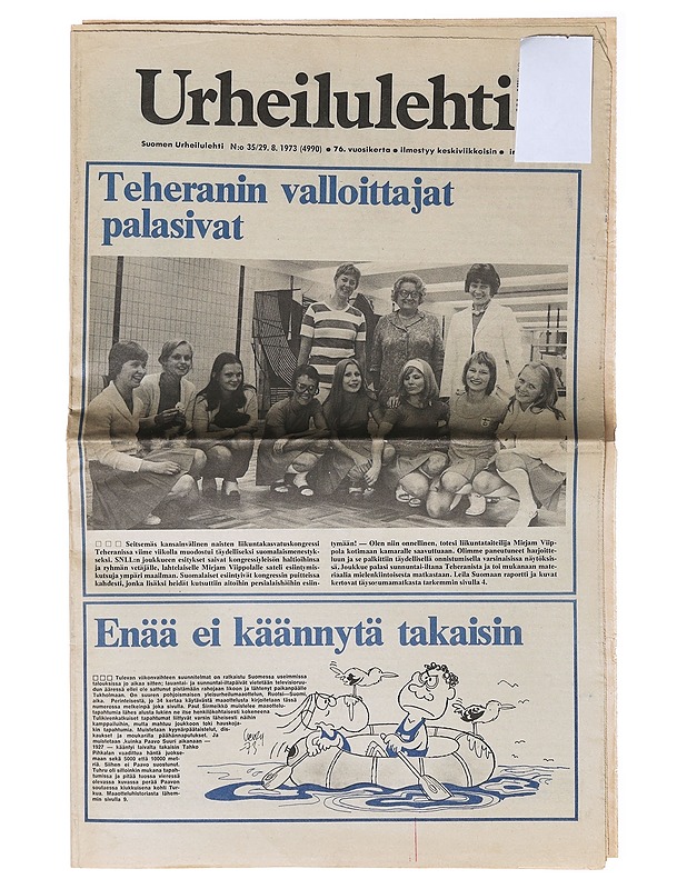 Suomen Urheilulehti no 35/29.8.1973   - Lehdet - 10105639915 - 0