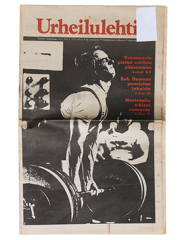 Suomen Urheilulehti no 19/9.5.1973   - Lehdet - 10105639919 - 0