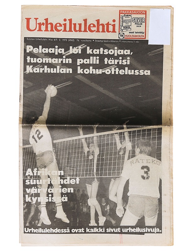 Suomen Urheilulehti no 6/7.2.1973   - Lehdet - 10105639930 - 0