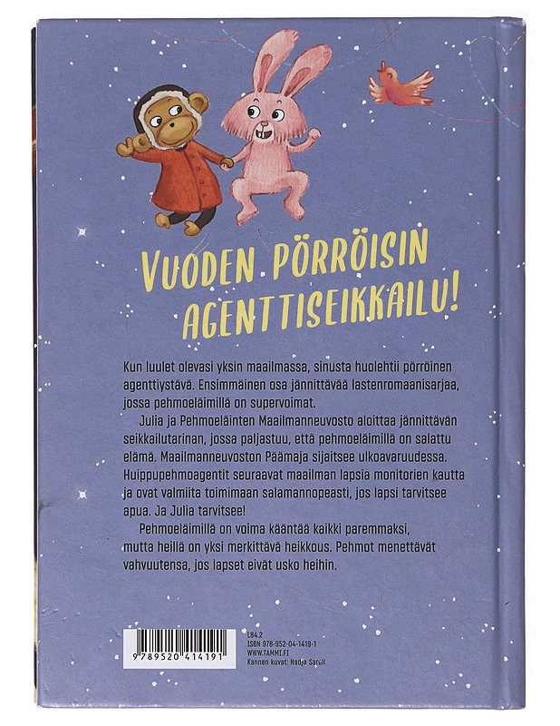 Julia ja Pehmoeläinten Maailmanneuvosto - Hirvonen, Elina - Lastenkirjat - 10105639952 - 1