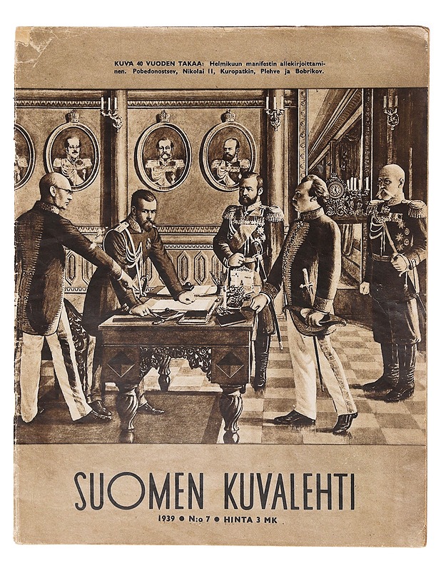 Suomen Kuvalehti N:o 7/1939 - Lehdet - 10105639964 - 0